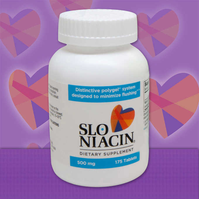 Slo-Niacin 500 mg., 175 Tablets 菸酸片 （175粒）